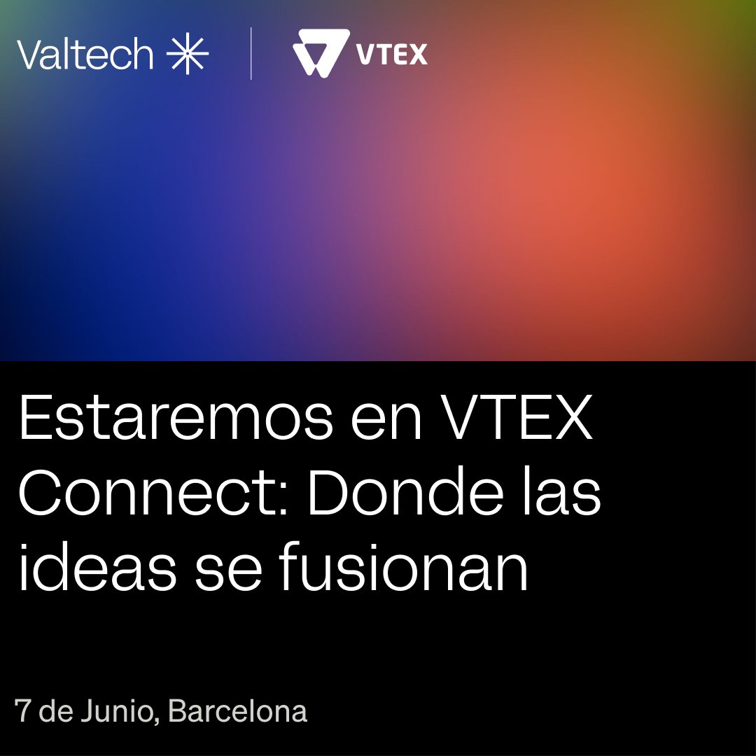 Nos emociona compartir que el próximo 7 de junio estaremos en el VTEX Connect Europe.

¡Acompáñanos en esta experiencia única para interactuar con pares de la industria y crear nuevas y valiosas conexiones.

#vtexconnecteurope #Barcelona #DigitalCommerce #VTEX #ecommerce