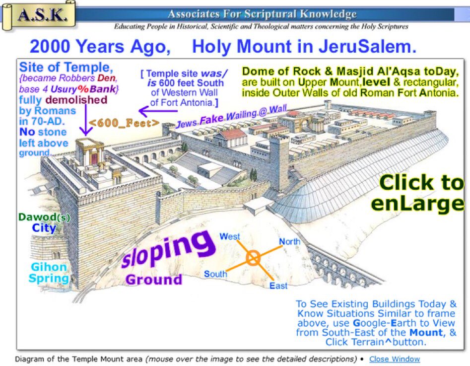 666isMONEY's tweet image. Found some better maps for #Khazaria plus for the real location of the Roman fortress Antonia in Jerusalem and the real ✡️ Temple location, besides the #GihonSpring popular-archaeology.com/article/antoni…