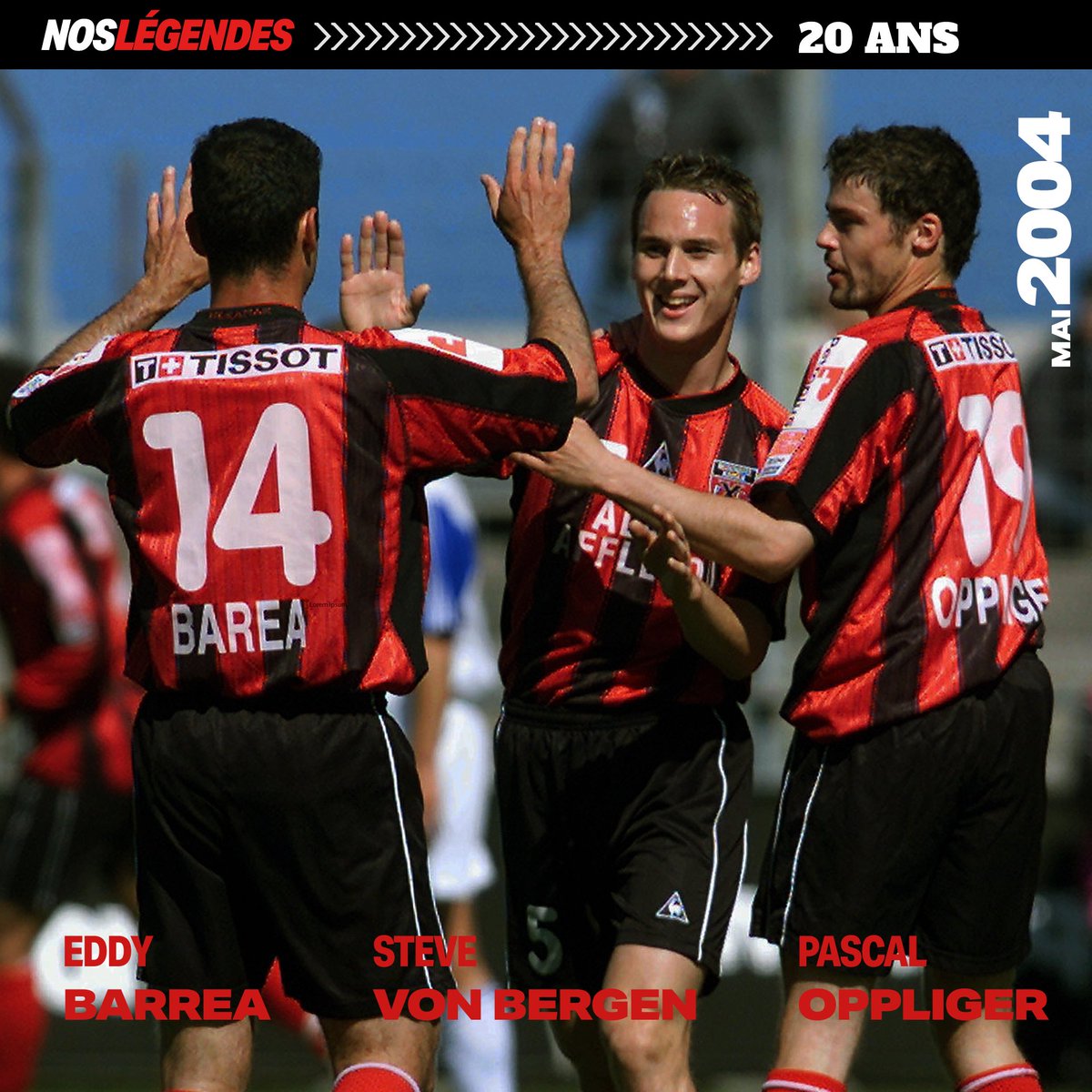 Mai 2004 📸

Eddy Barea, Steve von Bergen und Pascal Oppliger bejubeln in einem der letzten Spiele in der alten Maladière einen Treffer von Alexandre Rey.  

Foto: <a href="/arcinfo/">ArcInfo.ch</a>

#XamaxLegenden