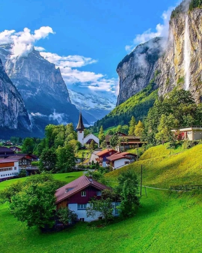 Such a beautiful view of Switzerland