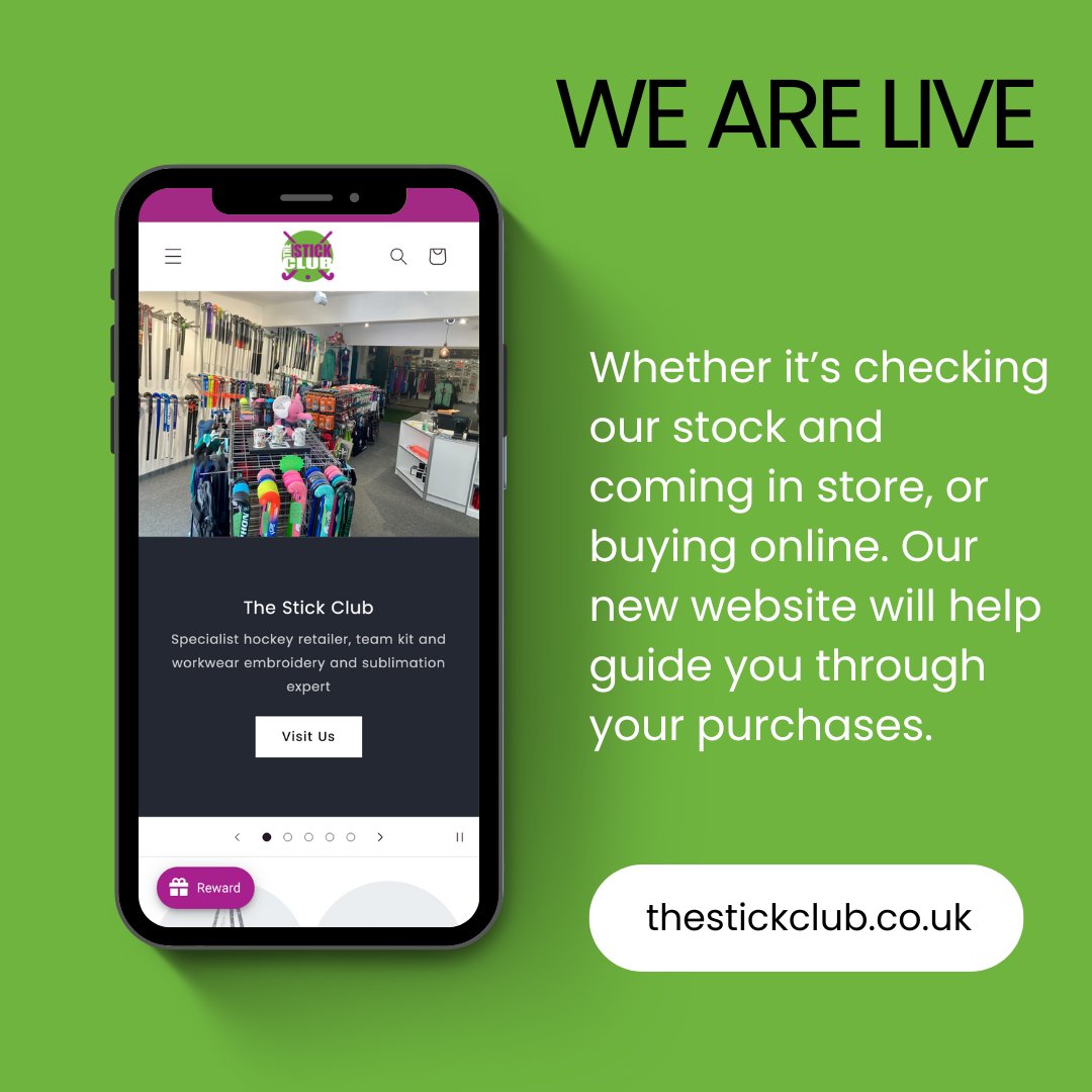 We are Live. The new and easy way to shop with us online. #wearelive #hockeyislife #performancehockey #trybeforeyoubuy #fieldhockey #worldhockey #website #hockeygoalkeepers #outdoororindoor