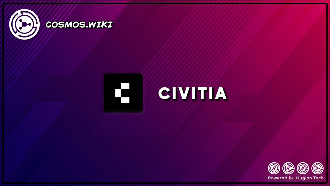 Civitia landed on Cosmos WiKi! <a href="/civitiaorg/">Civitia</a> 

cosmos.wiki/dapps-&-tools?…