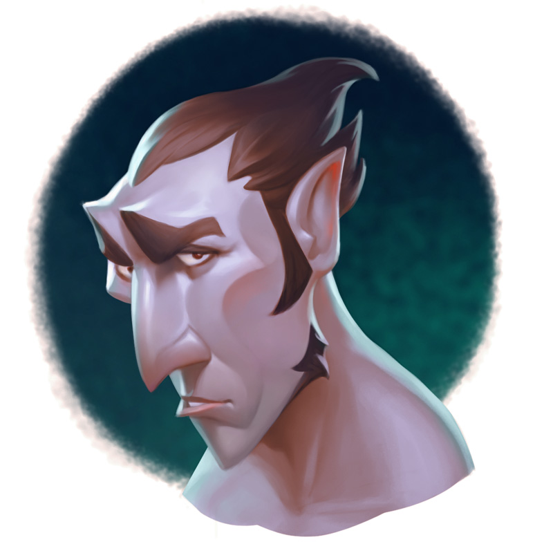 SerSpirit's tweet photo. Portrait sketch from livestream. https://t.co/xyku2PH2OG