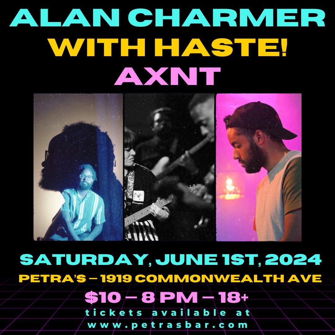 Tomorrow at Petra’s y’all!