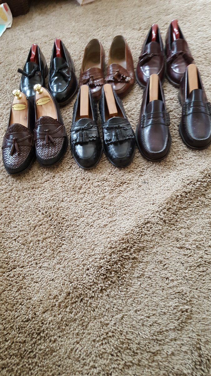 @dieworkwear My Dad who is gone now, had the best collection of tassel shoes. I donated all when he passed so had pics of them to send before I donated.