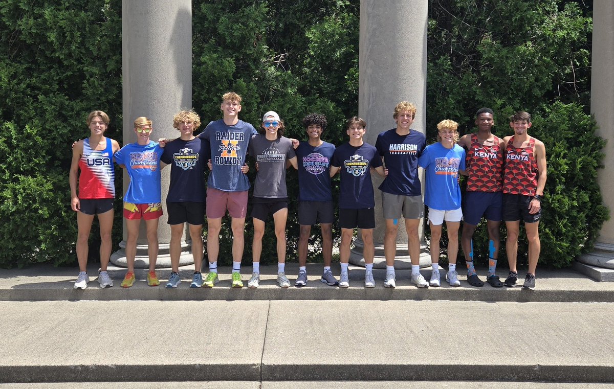 HHS_Sprinters's tweet photo. @HHSRaiderTrack boys are ready for the IHSAA track meet tomorrow! The boys are well represented and in great positions to podium in multiple events! Time to get after Raiders! https://t.co/fx7021mlSw