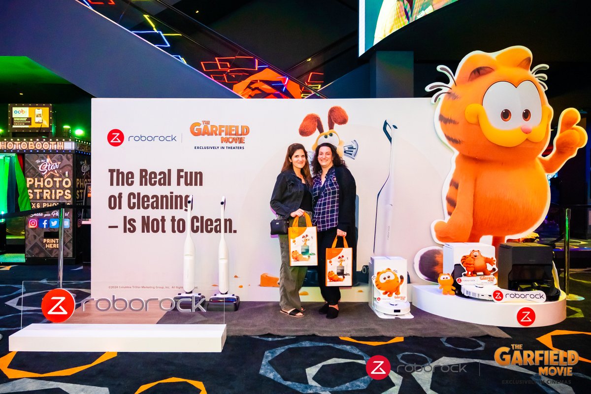 🎉 Relive the magic of the Roborock x The Garfield Advanced Screenings NYC session with our exclusive onsite photos! 🌟 It was an absolute thrill meeting our dedicated fans and sharing this special moment with you. #RoborockxTheGarfield #AdvancedScreenings #MagicMoments
