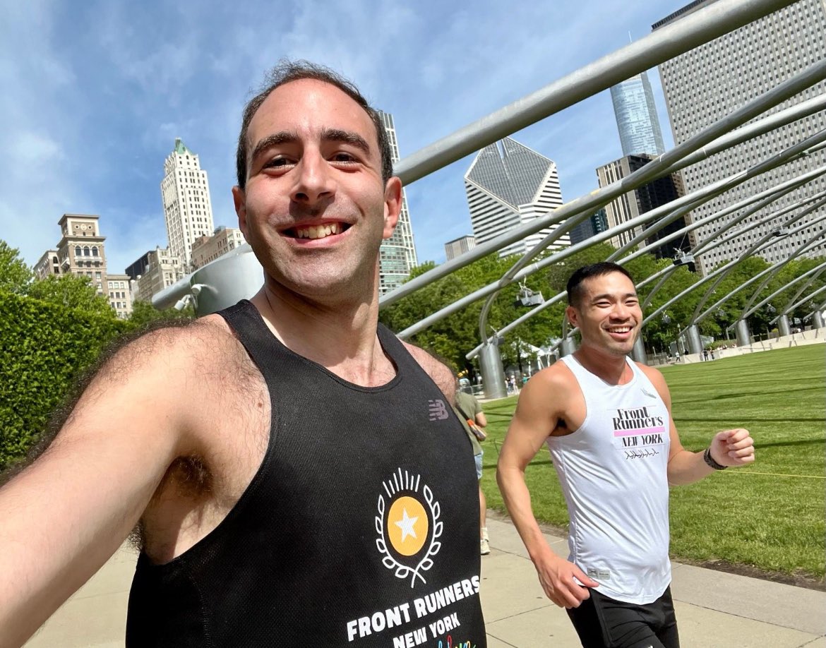 RyanMoyMDPhD's tweet image. Getting in a few miles before start of #ASCO24