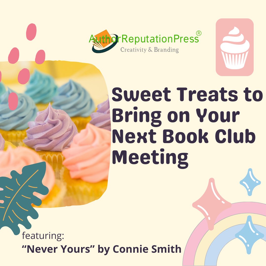 consmithauthor's tweet photo. Sweet Treats to Bring on Your Next Book Club Meeting: “Never Yours” by Connie Smith  

Click the link below to read the full blog post: https://t.co/mpBAPy4lAm 

#ReaderCommunity #authorcommunity @ARPressLLC https://t.co/Ux0pOLJ8FS