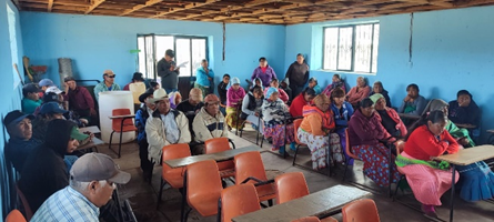 Personal de la #ProcuraduríaAgraria, Representación #Chihuahua, asiste a la aprobación de la modificación del padrón ejidal en el municipio de Guachochi. 👩‍🏫⚖️👨‍🏫✅
