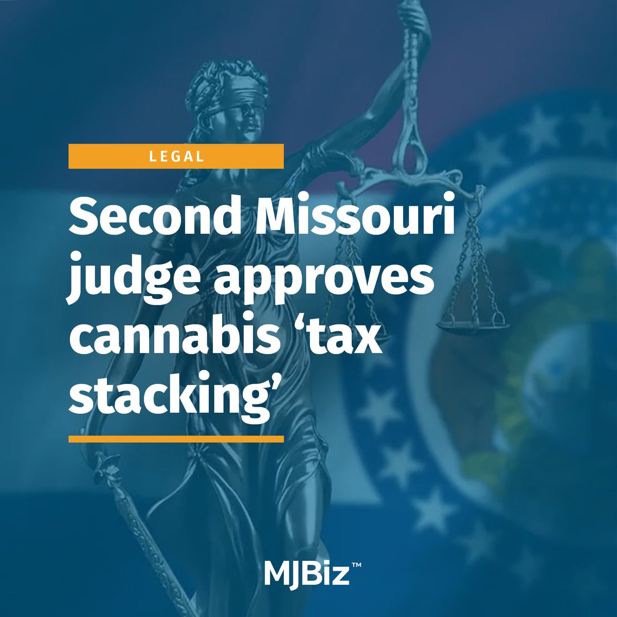 A second judge in #Missouri ruled that the Buchanan County government can collect an additional tax on adult-use cannabis sales on top of municipal taxes. More info here: bit.ly/4aKvMIA (Photo by mehaniq41/stock.adobe.com)