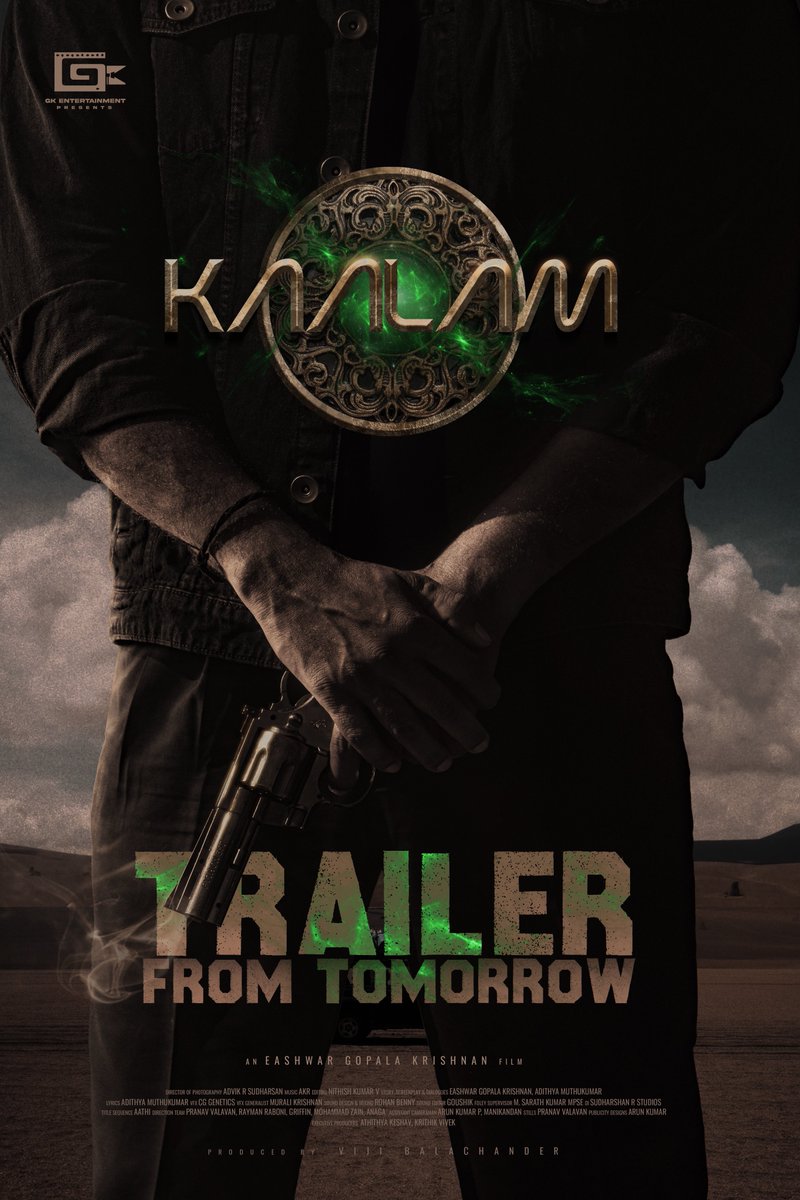 muthuwu's tweet photo. #Kaalam Trailer is dropping tomorrow!
@EashwarGKrish @Arunkumar_psd @sudharshanr_dop @editornithish @editoraathi @AnniroodhK https://t.co/uW2sOGGfgo