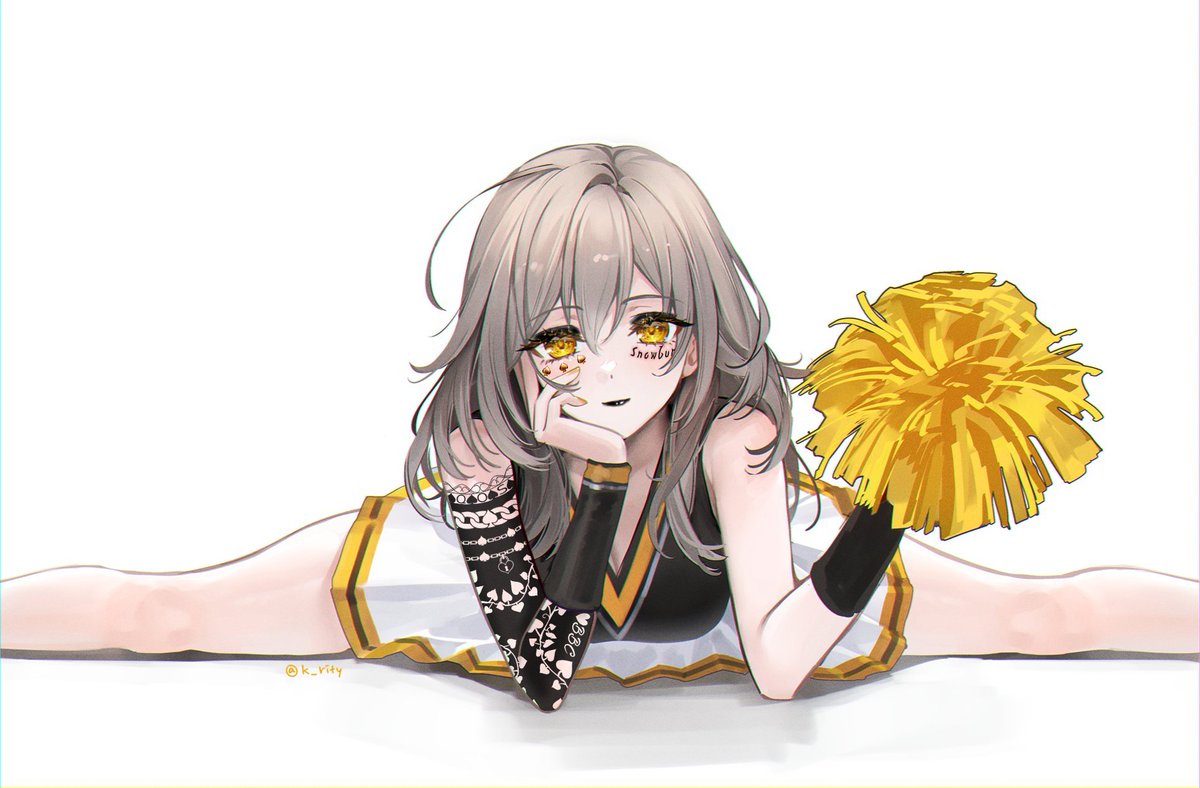 『2. Flexibility Training』
Nothing screams "Snowbunny" more than a Cheerleader! ♠️
• Flexible enough to get bent over anywhere
• Beloved by an entire team of black studs
Practice your stretches if you want to get stretched!~

Thank you! 🖤
#BLACKED #BlackedHentai #BlackedEdit