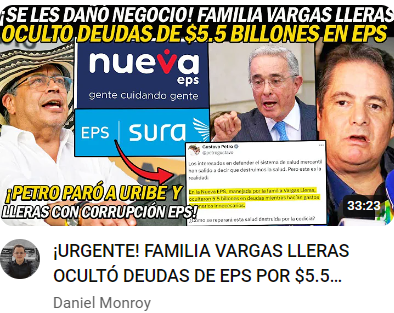 Con Gustavo Petro, las llamadas 'familias de bien', una a una, van quedando al descubierto por sus fechorías, y las grandes fortunas que amasaron, no fueron producto del trabajo, fueron robos continuados con la anuencia de los gobiernos por ellos mismos gobernados.