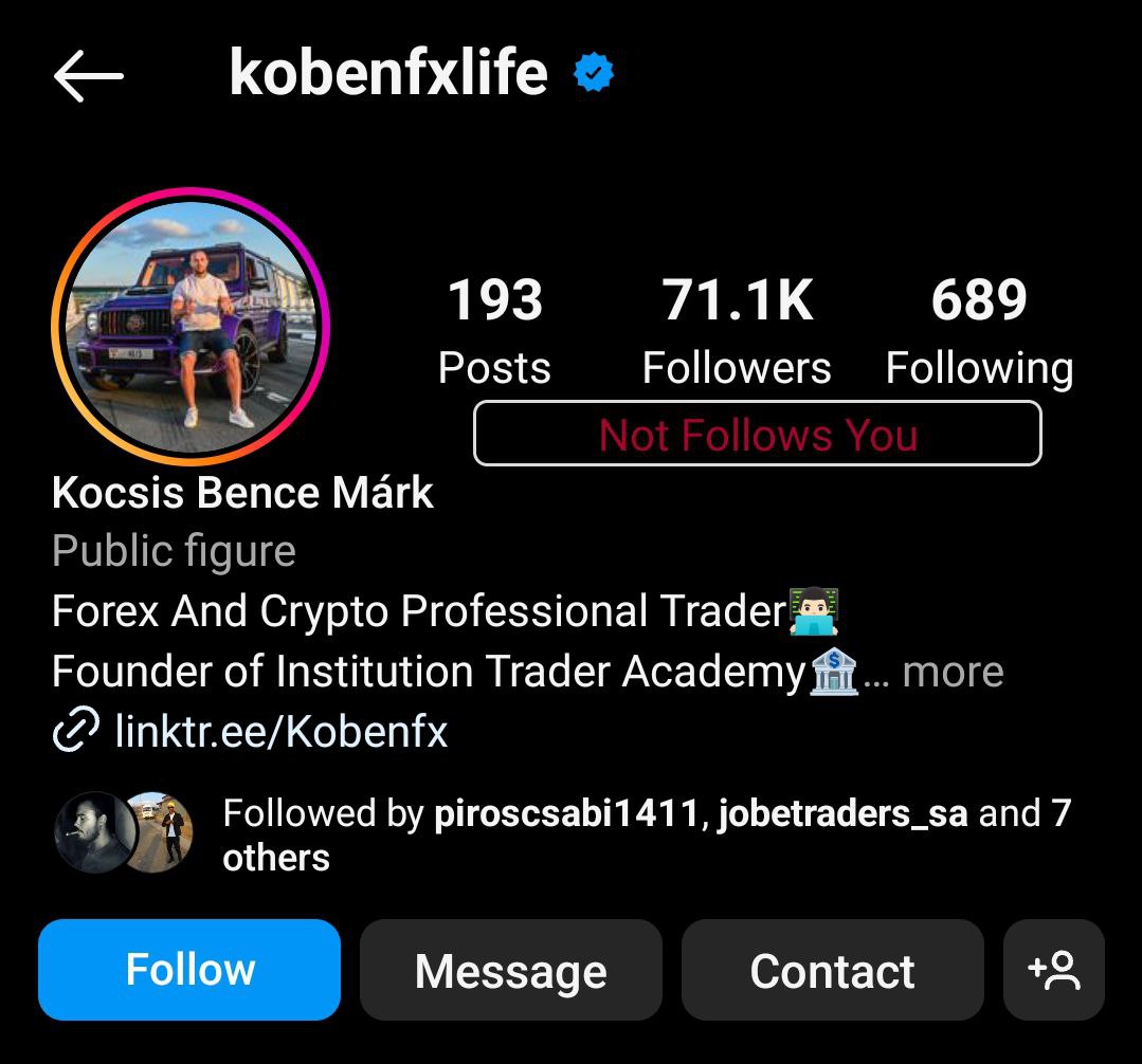 Kobenfxlife course is available 

To buy this course dm me on telegram @forexcoursebusiness
t.me/forexcourses090

Demo/proof/details of course will be provided 

Dm us to ask any details and price
#ForexMarket #forexsignal #forextips