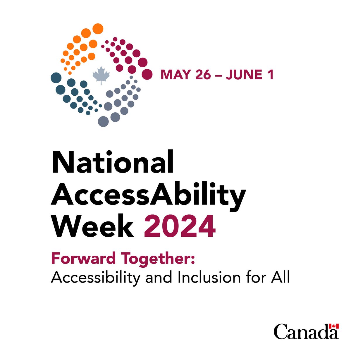 As we near the end of National AccessAbility Week #NAAW2024, let's keep the conversation going! 🎤 💬 We challenge you to find your own way to champion accessibility and inclusion in your community — and let us know, we'd love to hear it! canada.ca/en/employment-…