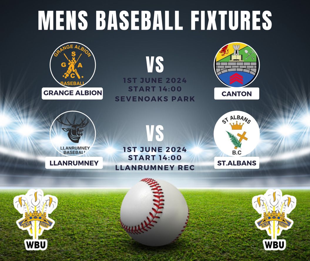 baseballwales's tweet photo. Tomorrow's games
#welshbaseball #baseball #sport #mlb #wlbu #wbu https://t.co/ObLO9ruzjy