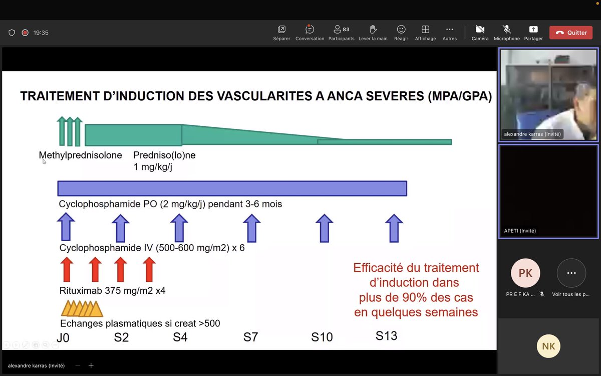NiakhaleenKeita's tweet photo. 💢 Très belle mise au point sur la vascularite à #ANCA
✅ Traiter sans nuire (iatrogènie)
✅ Être efficace pour longtemps (rechute)
✅ Faire de la médecine personnalisée
@sosendt #SOSENDT #FoaMed #Vascularite https://t.co/qqyaSxy87b