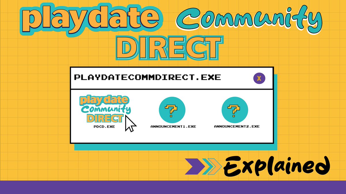 Mark your calendars for the Playdate Community Direct on July 11th, 2024!
Check out the update video below! 
youtu.be/D5zsN944xJ4

#playdate
#SupportPlaydatedevs