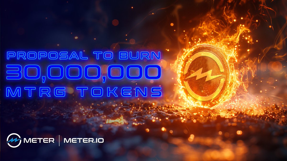 Meter_IO's tweet image. ⚡️Exciting news, #Meterians! The snapshot for our 30,000,000 $MTRG burn proposal is now live! 🔥

🗳️ Here are the options: 
1️⃣ Burn 30M $MTRG immediately 
2️⃣ Burn 25M $MTRG now, ringfence 5M for growth (max 5 years) 
3️⃣ Burn 10M $MTRG now, 400K monthly, with a 5M emergency fund…