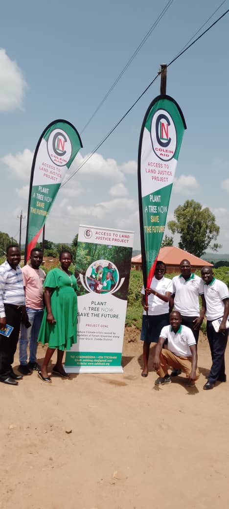 ColeinAid's tweet photo. Today, we successfully held an inception meeting with various stakeholders from Zombo District LG, Atyak, Warr, and Alangi subcounties to mark the beginning of the Access to Land Justice Project, Plant a tree now, save the future! https://t.co/wmUBVRQvMT