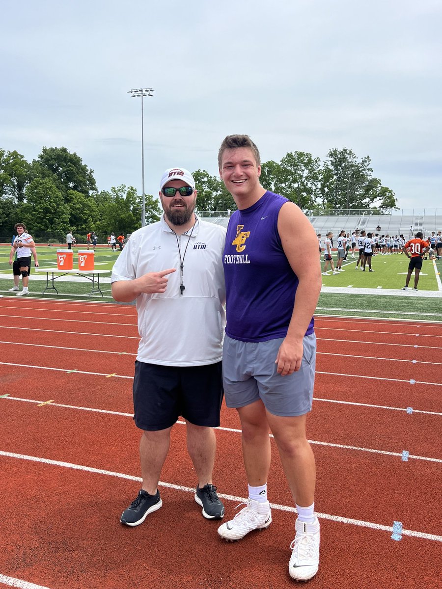 Matthew Hagemann (@matthewhage5) on Twitter photo Had a great time in Nashville today at the UTM camp. Huge thanks to <a href="/CoachStoutUTM/">Coach Stout 🏈</a> <a href="/CoachKBannon/">Kevin Bannon</a> Had a great time in Nashville today at the UTM camp. Huge thanks to <a href="/CoachStoutUTM/">Coach Stout 🏈</a> <a href="/CoachKBannon/">Kevin Bannon</a>