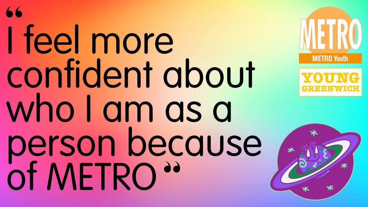 It's #FeedbackFriday! 🏳️‍🌈 Today's feedback highlights how having access to safe, affirming queer youth spaces can have hugely positive effects in your life, like improving confidence! Looking for an LGBTQ+ youth group in South London? Find out more 👇 buff.ly/3RLi4gZ