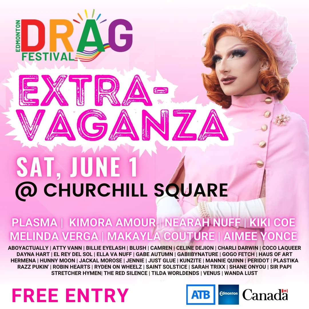 Start your engines for the Edmonton Drag Festival this weekend at Churchill Square 🤩✨️ Don't miss these fantastic events! 💃

#yegdt #edmontonliving #edmontonevents