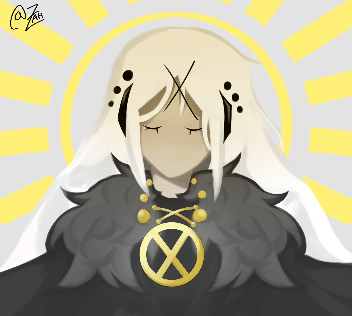 Zahanh_'s tweet image. Hey do you guys like sliver of straw? I like slivr of straw slive rof straw s so pretty,, #rainworld #sliverofstraw #iterator #art #gijinka (btw I made this on phone)