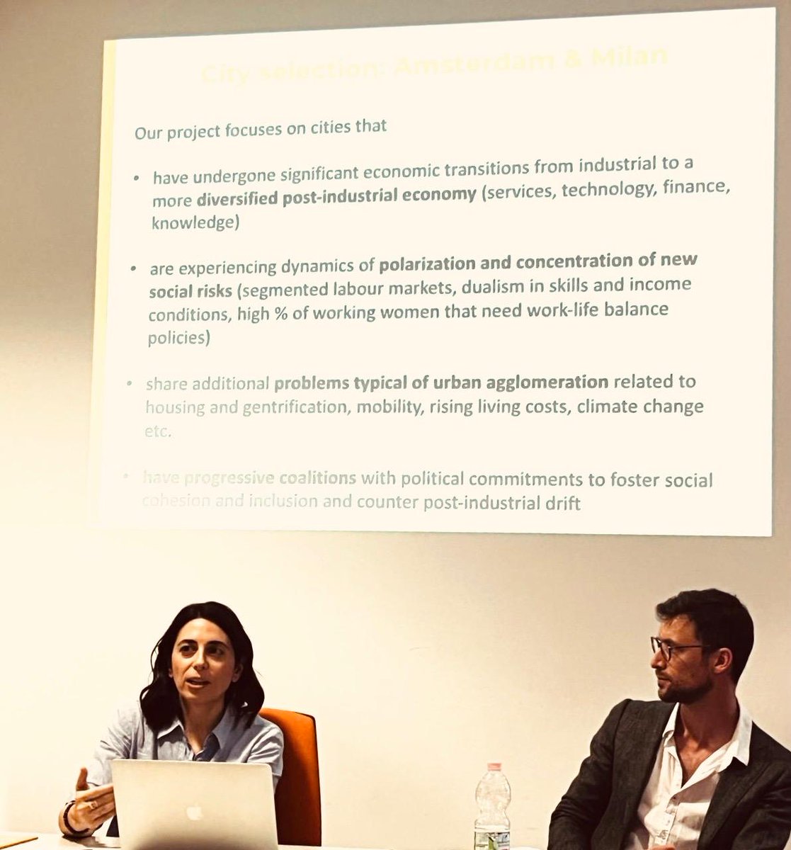 CITILabproject's tweet photo. 😎 What a week!
Highlights from the Inter-university seminar MiSPS - Milan Social Policy Seminar Series
💡 Gemma Scalise and David Bokhorst shared key insights from the cases on #socialinvestment in #Milan and #Amsterdam
@FondCariplo @unimib @EUI_EU @CITILabproject https://t.co/bsUZW2RSrs