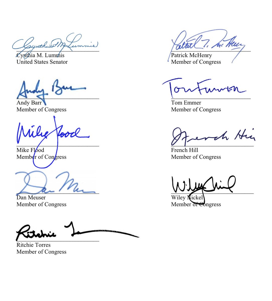 JUST IN: 🇺🇸 Eight US Congressmen and one Senator urge President Biden to not veto bill that would allow highly regulated financial firms to custody #Bitcoin and crypto.