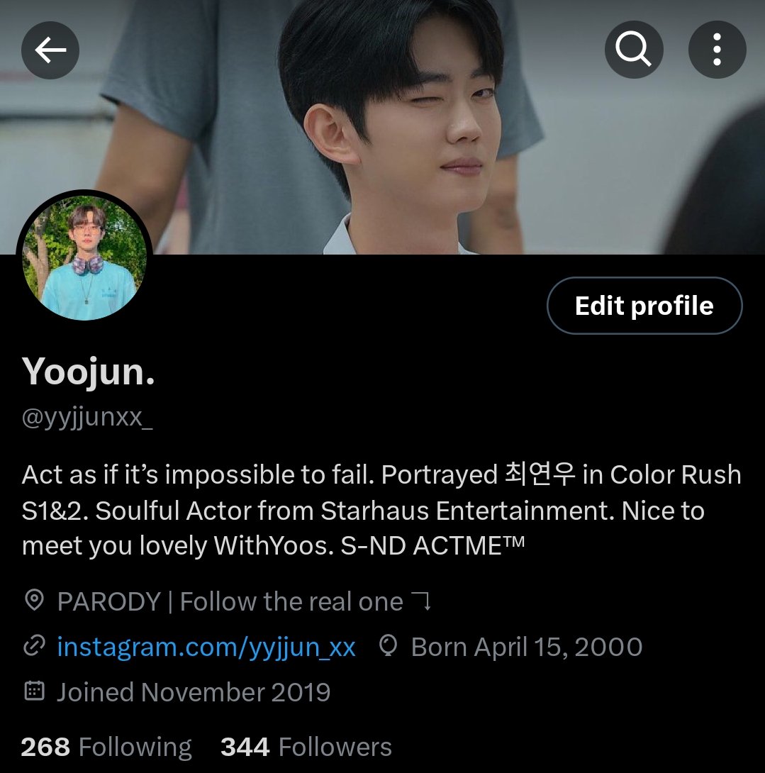 CRIES IN ACTME COMEBACK