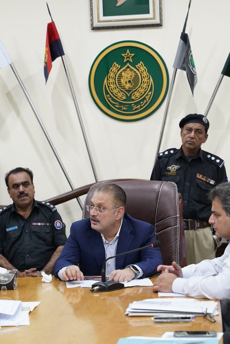 SarfarazMirani1's tweet photo. Senior Minister Sindh @sharjeelinam chaired a meeting of Excise & Narcotics wing Sindh, he directed there should be zero tolerance policy for drug dealers to prevent drug supply from society
#ExciseSindh https://t.co/zvBfc9J8jl