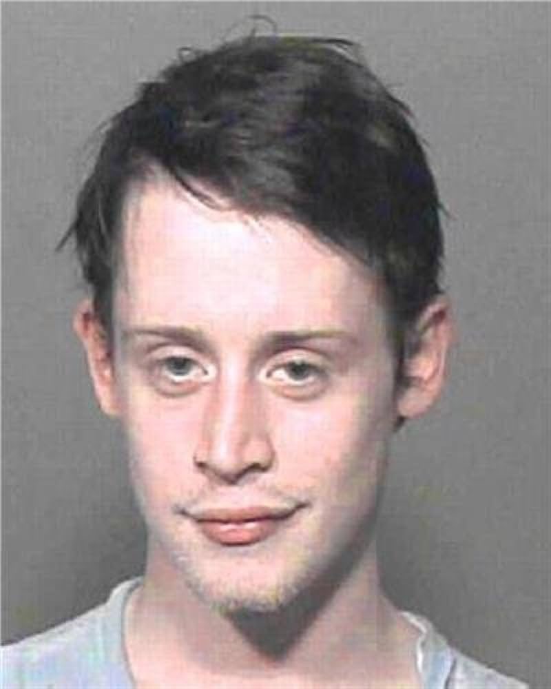 la mejor mugshot es la de Macaulay Culkin sin ninguna duda