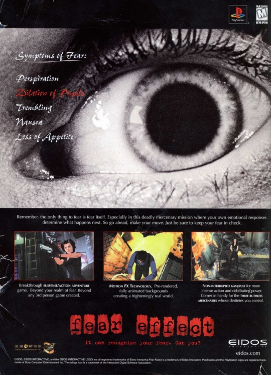 Fear Effect - February 24, 2000 - Kronos Digital Entertainment/Eidos Interactive #PlayStation