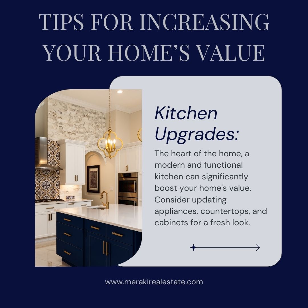 Invest in your home, increase its value! From simple upgrades to strategic renovations, every improvement brings you closer to a higher return on investment. 

#merakirealestate #oklahomahomes #okc #dreamhome #realestateexpert #buyahome #homesearch #sellyourhome