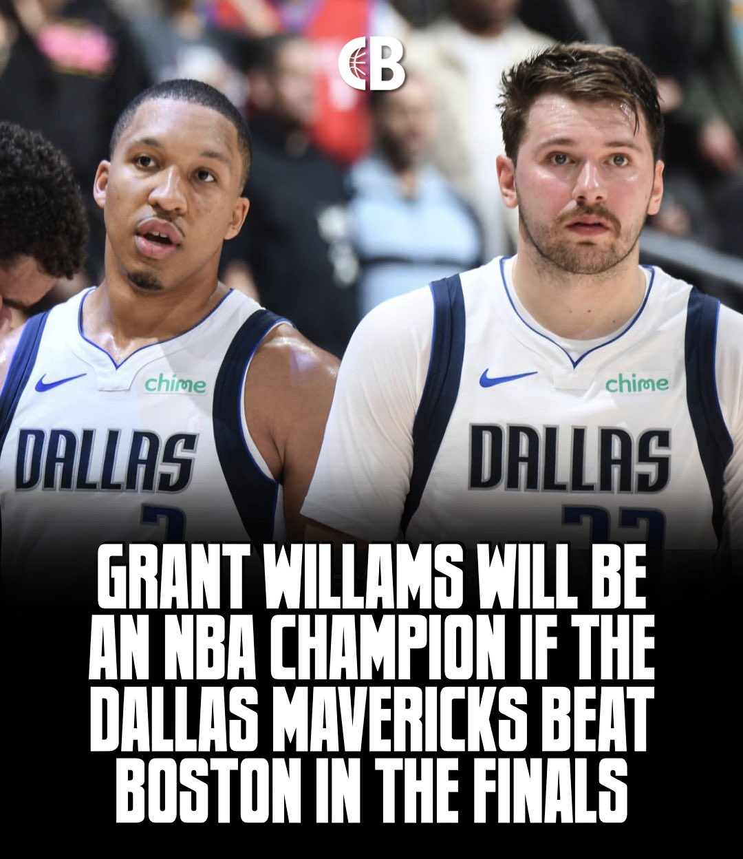 Courtside Buzz on X: &ldquo;Grant Williams will get a ring if the Dallas 