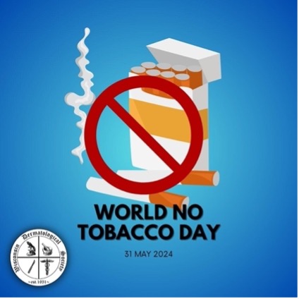 WIDermSociety's tweet photo. World No Tobacco Day is an opportunity to raise awareness on the dangers of tobacco use. Learn more: https://t.co/2quaavWvkA https://t.co/6CjNkZmtcP