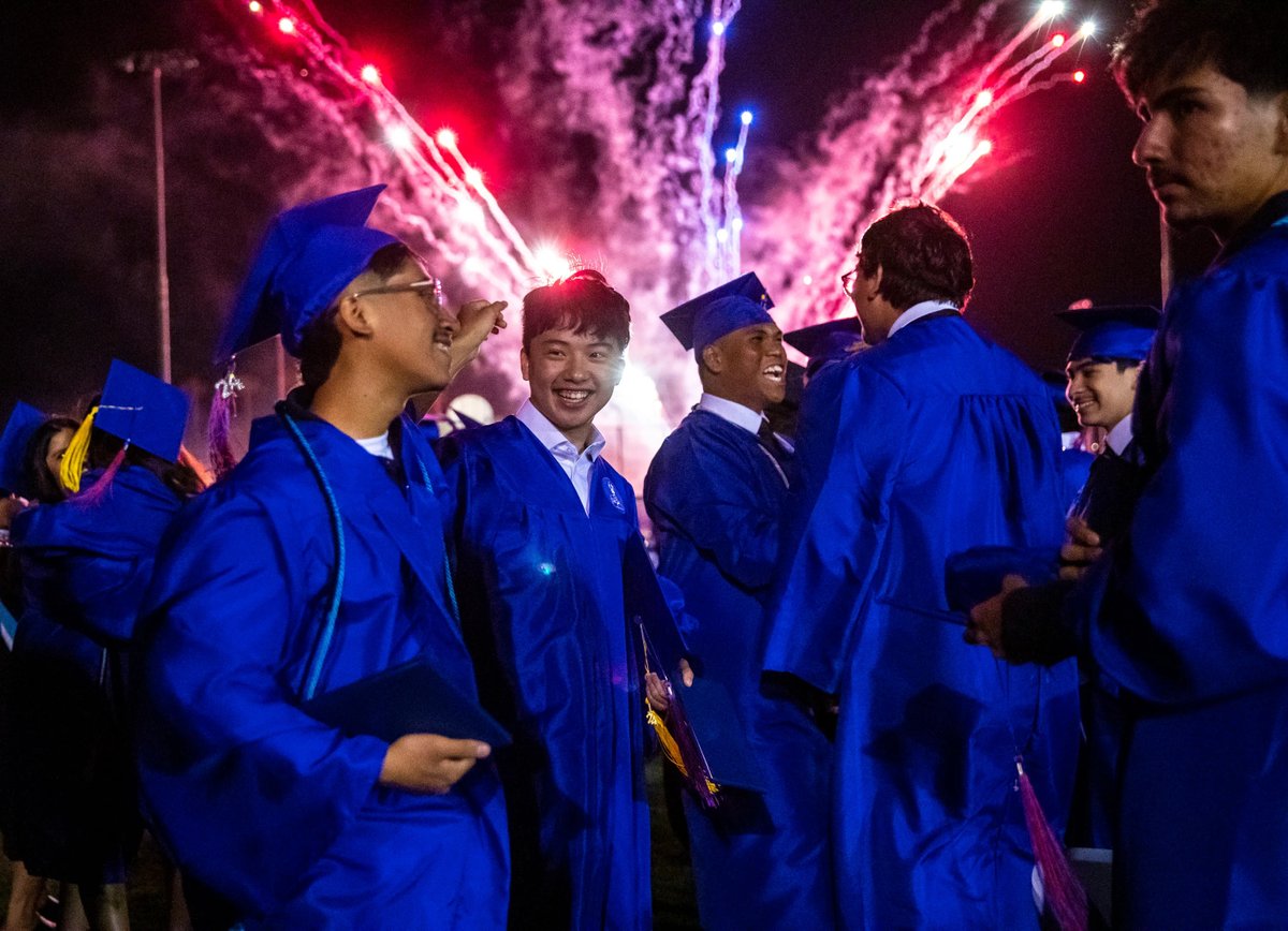 Congratulations Indio High School graduates! Students and staff are seen during Indio High School's Class of 2024 graduation ceremony in Indio, Calif., Wednesday, May 29, 2024.

📷: Andy Abeyta/The Desert Sun