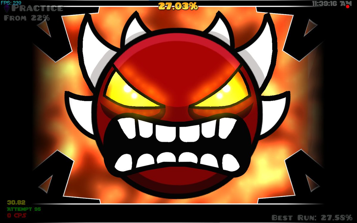 Tell me an extreme demon face better made than this one (you can't)