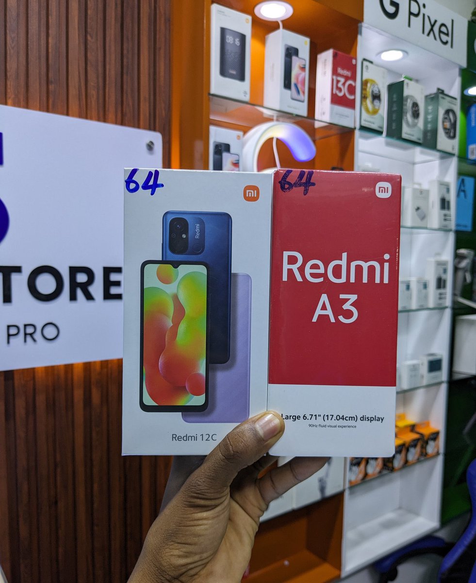 💨 XIAOMI MPYA ✅ ▪️Redmi A2+ (2+32) - 220K ▪️Redmi 12C (3+64) - 250K ▪️Redmi 13C (4+128) - 299K ▪️Redmi Note 12 (6+128) - 400K ▪️Redmi Note 12 (8+256) - 500K ▪️Note 13 (6+128) - 480K ▪️Note 13 Pro (8+256) - 750K ▪️Note 12 Pro+ 5G (8+256) - 980K 📍Likoma, Opposite na KKKT