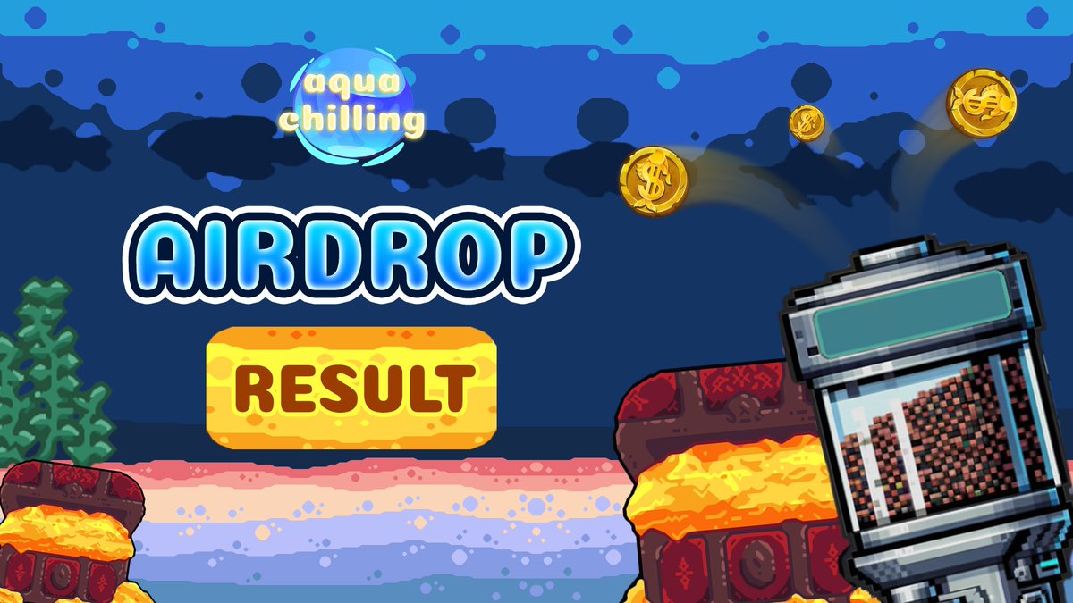 🏝Our 1st Airdrop Campaign Results Are Out

🐠Check here
docs.google.com/spreadsheets/d…

🐟Congratulations to all our lucky participants!   

Rewards will be distributed once the Aquachilling game launches 🐚🐚  

🏝Stay tuned