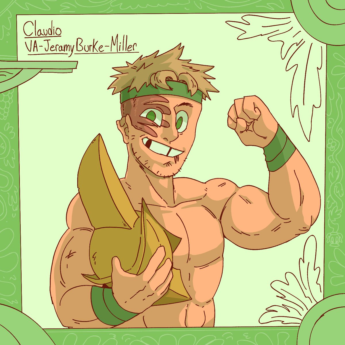 🎙️ROLE ANNOUNCEMENT🎙️  

GOOOAAAL!!! You can hear me as Claudio in the animated short film, Gladiator Ball! 

Be sure to check it out on June 15th: Premiering on YouTube, Vimeo, and NewGrounds!  
and Thank you so much Jonathan Chisesi for having me!