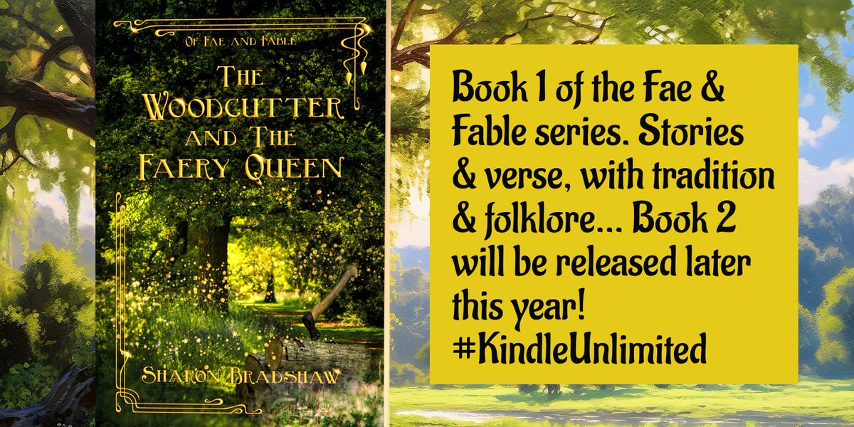 Will the Fae return Elen's son, and Shona survive the Crone's curse? Find out now in The Woodcutter And The Faery Queen.💛 With Merfolk; Pied Pipers; the old ways & more 🧡 Click the link... for Amazon near you! bookgoodies.com/a/B08GZKQ1F5 #booklovers #KindleUnlimited #bookstoread 💚