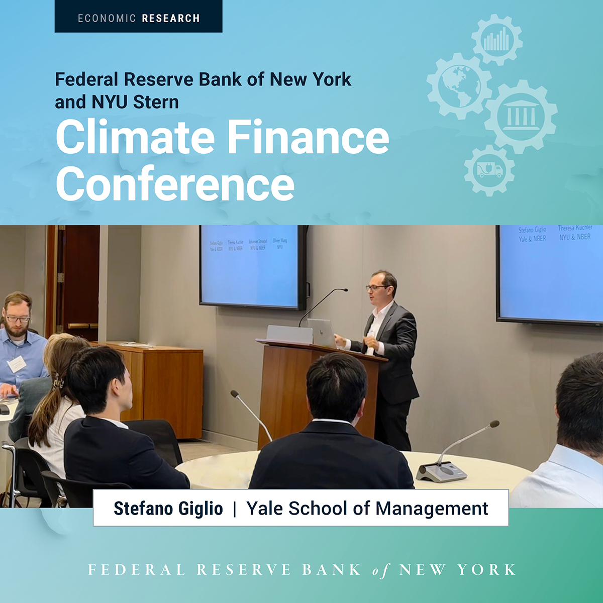 New York Fed Research (@nyfedresearch) on Twitter photo Prof. <a href="/StefanoGiglioEc/">Stefano Giglio</a> of <a href="/YaleSOM/">Yale School of Management</a> delivered a keynote on the economic consequences of #biodiversity lossāreferring to the variety of life on earth: of genes, of species, of ecosystems.
His paper focuses on the diversity of #species.
#ClimateFinance: nyfed.org/3wO5ZkU Prof. <a href="/StefanoGiglioEc/">Stefano Giglio</a> of <a href="/YaleSOM/">Yale School of Management</a> delivered a keynote on the economic consequences of #biodiversity lossāreferring to the variety of life on earth: of genes, of species, of ecosystems.
His paper focuses on the diversity of #species.
#ClimateFinance: nyfed.org/3wO5ZkU