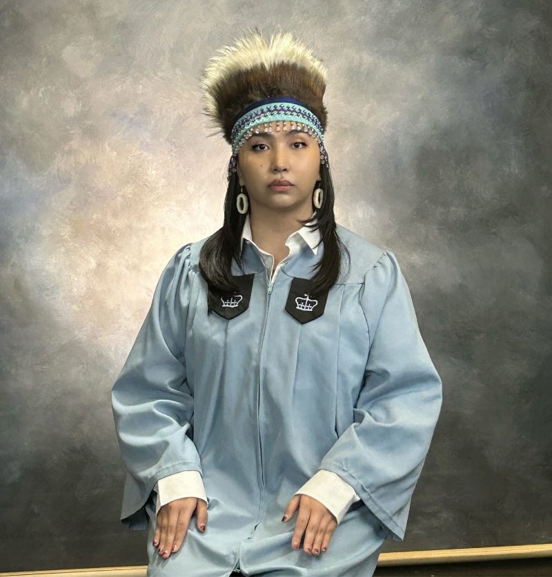 MalalaFund's tweet photo. What fuels @charitieropati's fight against the climate crisis? Her community.💛 

As the first EVER Alaska Native woman to graduate from @Columbia's Civil Engineering programme, she shares how Indigenous knowledge &amp; perseverance has inspired her education &amp; activism ⬇️