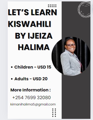 Halima14958576's tweet photo. Let's learn Swahili online by Ijeiza Halima. 
Sign up today!
Maamkuzi                        
1. Habari ya asubuhi? 
2. Habari ya mchana?
Greetings
1. Good morning?
2. Good afternoon? https://t.co/fYKN5QPvte