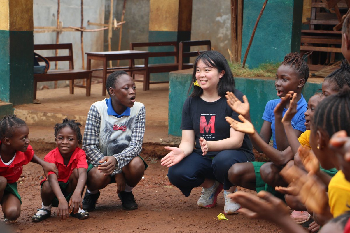 dborzeko's tweet photo. Amazing @UMDPublicHealth @umterps In Sierra Leone. @umdphbb @OIA_UMD https://t.co/z4gsMe2MFb