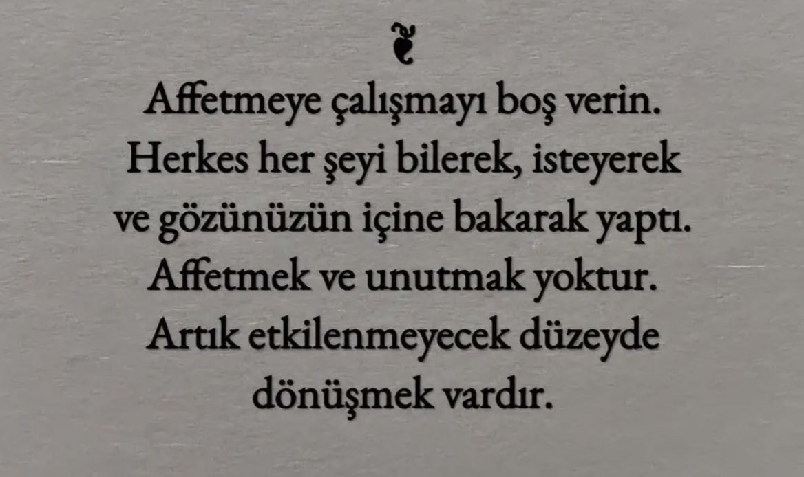 bir söz okudum ve değiştim: