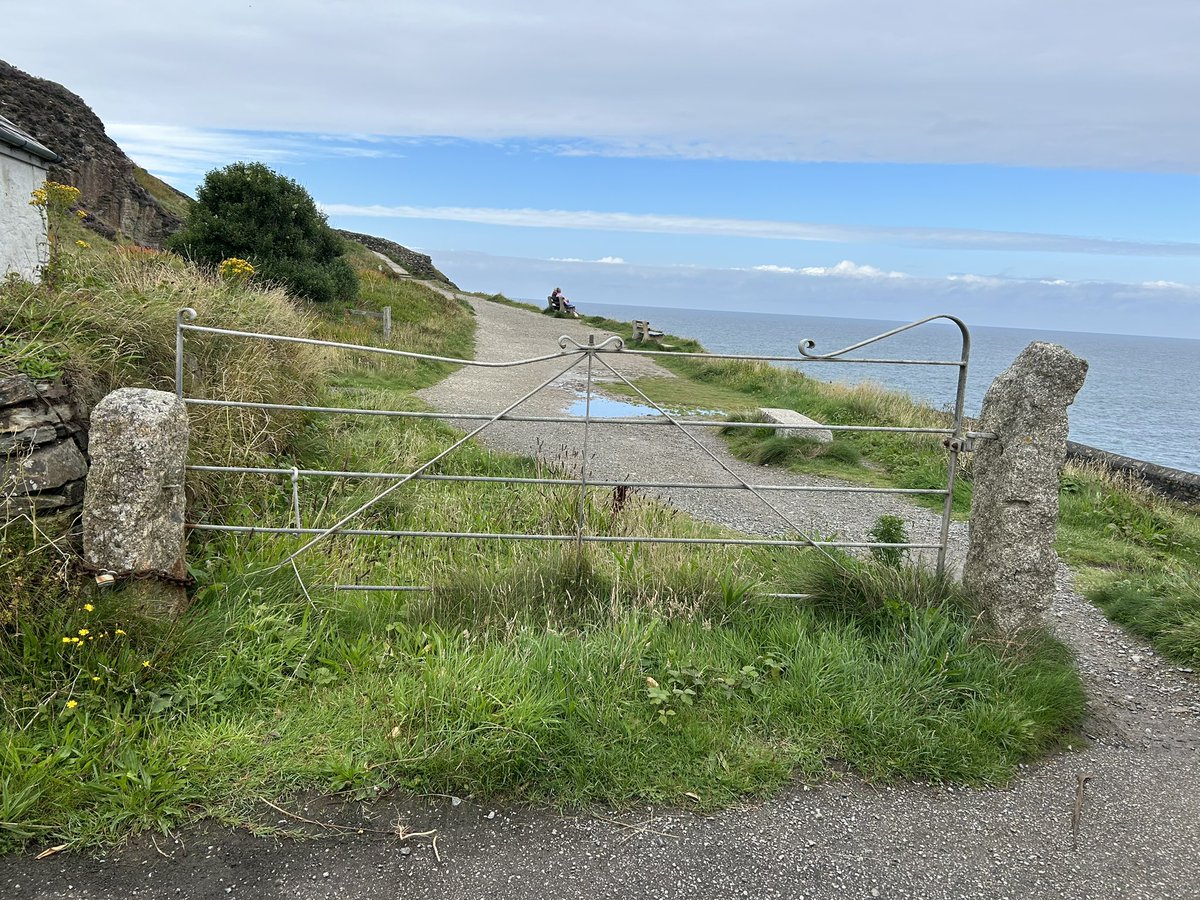 #AlphabetChallenge #weekv v is for view from a gate #lovegates #Cornwall